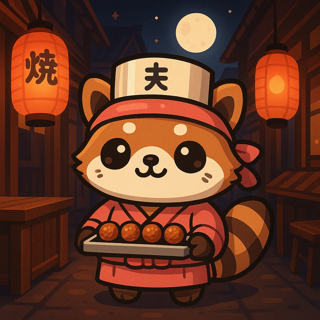 Tanuki Takoyaki